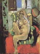 Henri Matisse Odalisque with a Tambourine (mk35) oil painting artist